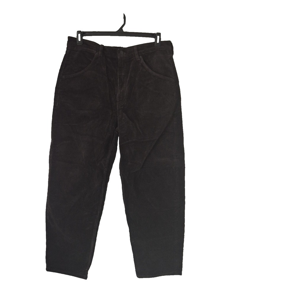 Banana‎ Republic  Corduroy Wide Leg Pants Men 32x27 Brown Fall Winter NEW